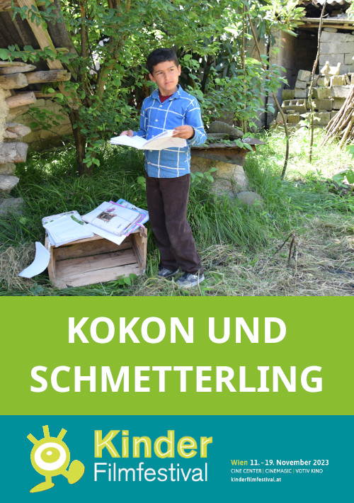 Kokon und Schmetterling